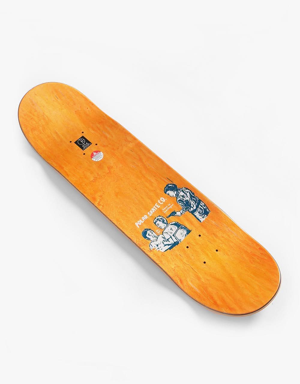 Polar Grund Cold Streak Skateboard Deck - 8.25"