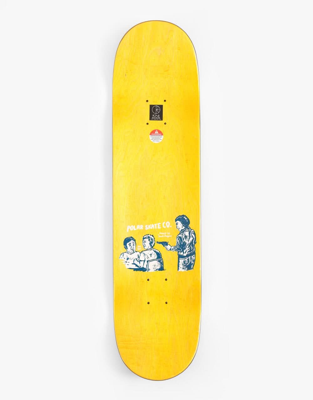 Polar Grund Cold Streak Skateboard Deck - 8"