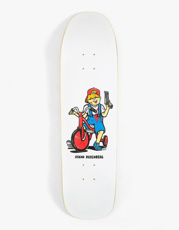 Polar 'Oski' Rozenberg Tricycle Skateboard Deck - 1991 Jr. Shape 8.65"