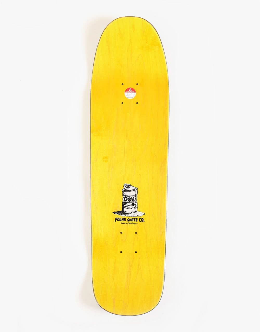 Polar 'Oski' Rozenberg Tricycle Skateboard Deck - 1991 Jr. Shape 8.65"