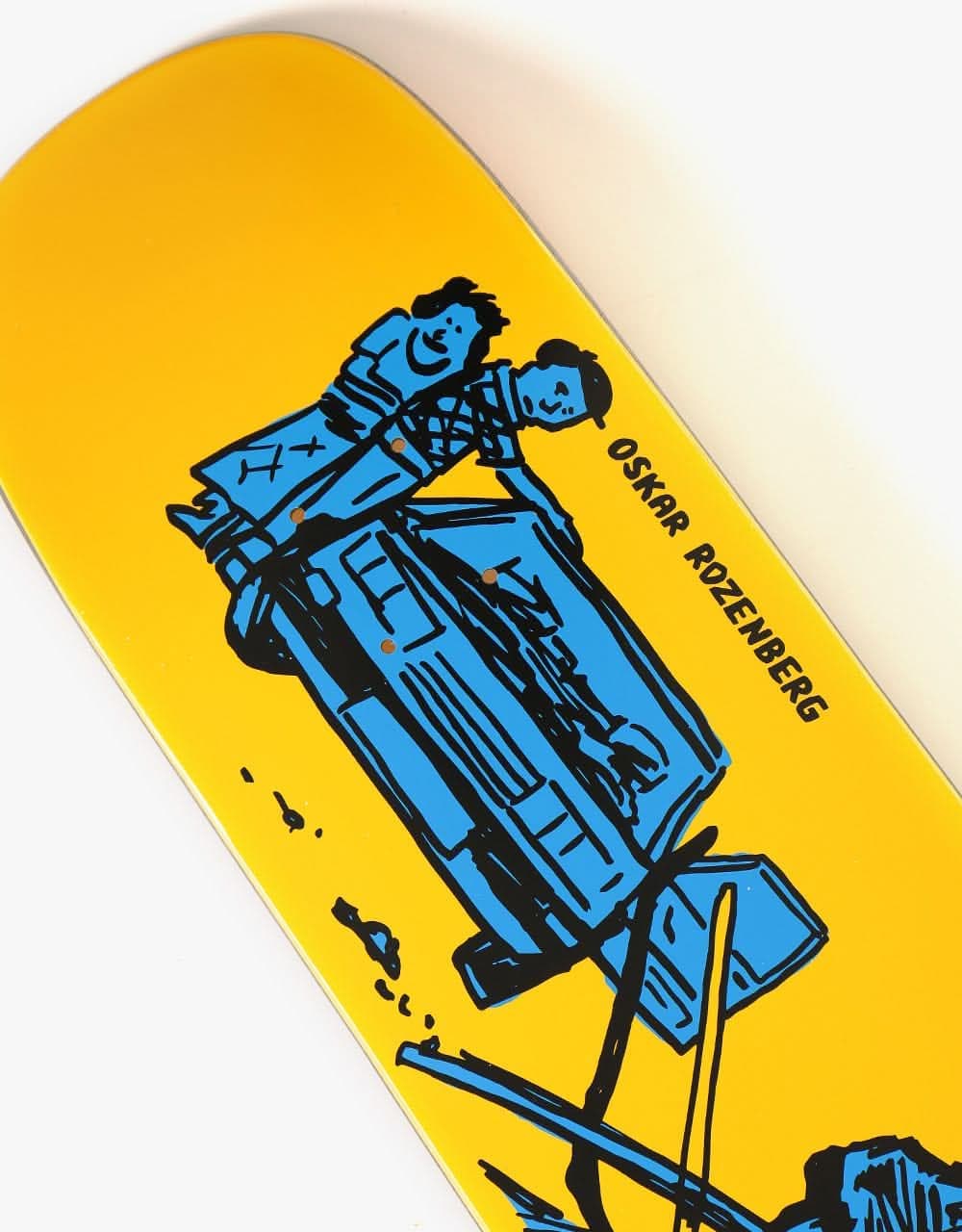 Polar 'Oski' Rozenberg Drivers License Skateboard Deck - P9 Shape 8.625"