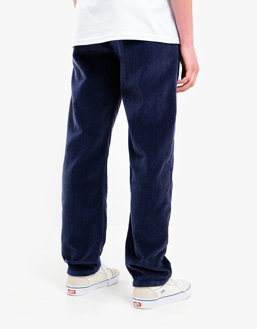 Route One Relaxed Fit Big Wale Cords - Navy