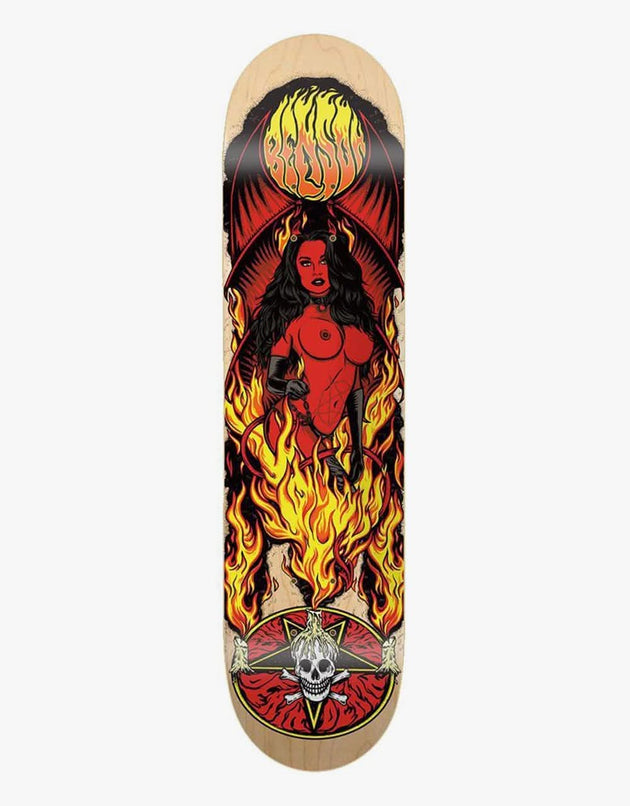 Death Benson Devil Woman Skateboard Deck - 8.5"