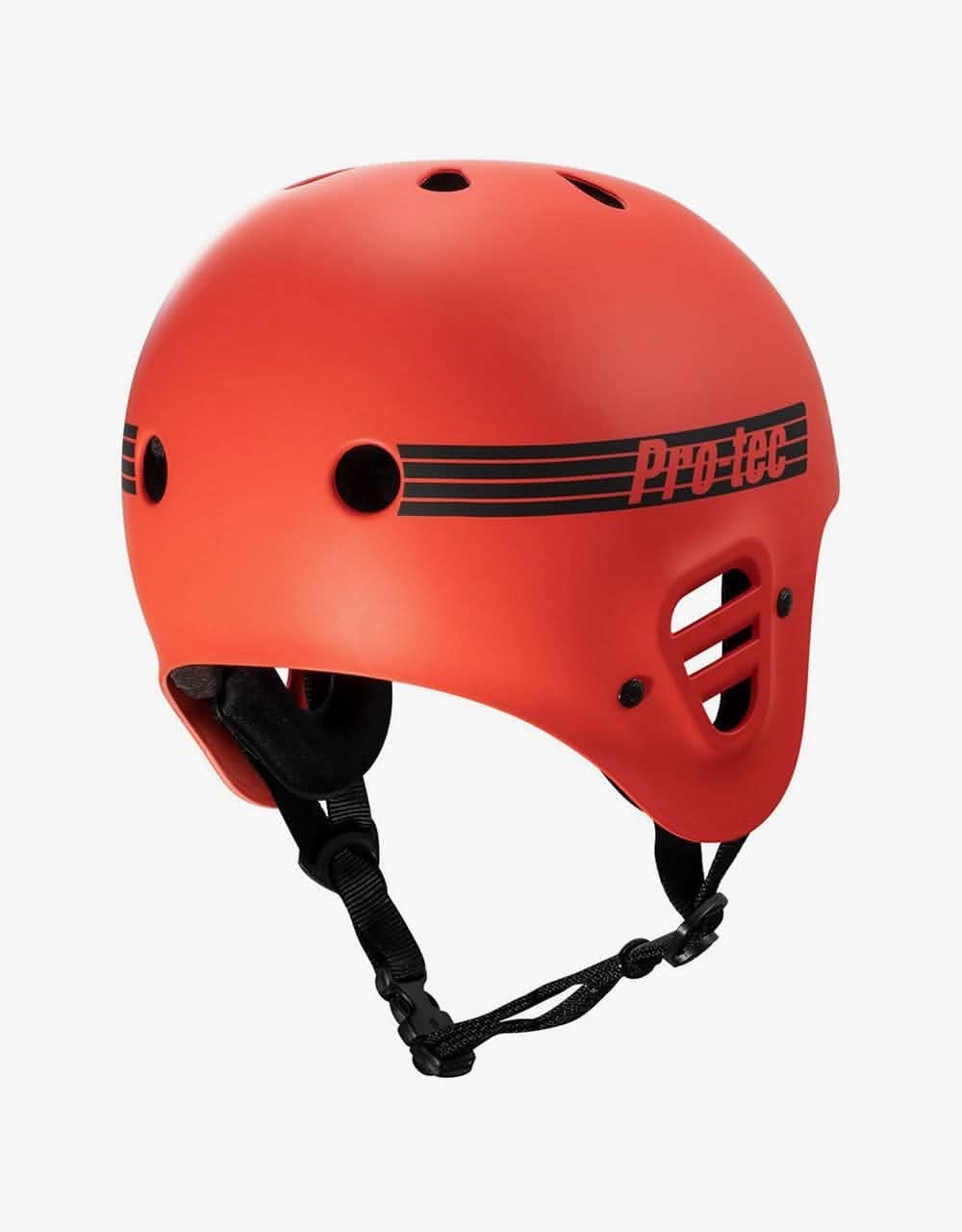 Pro-Tec Full Cut Certified Helmet - Matte Bright Red