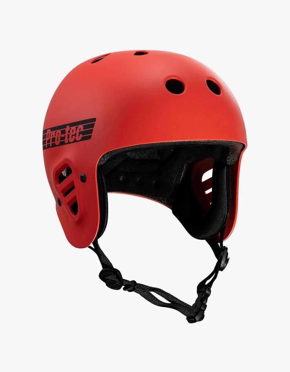 Pro-Tec Full Cut Certified Helmet - Matte Bright Red