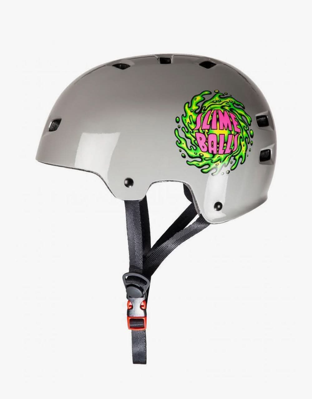 Bullet x Slime Balls Slime Logo Junior Helmet - Grey