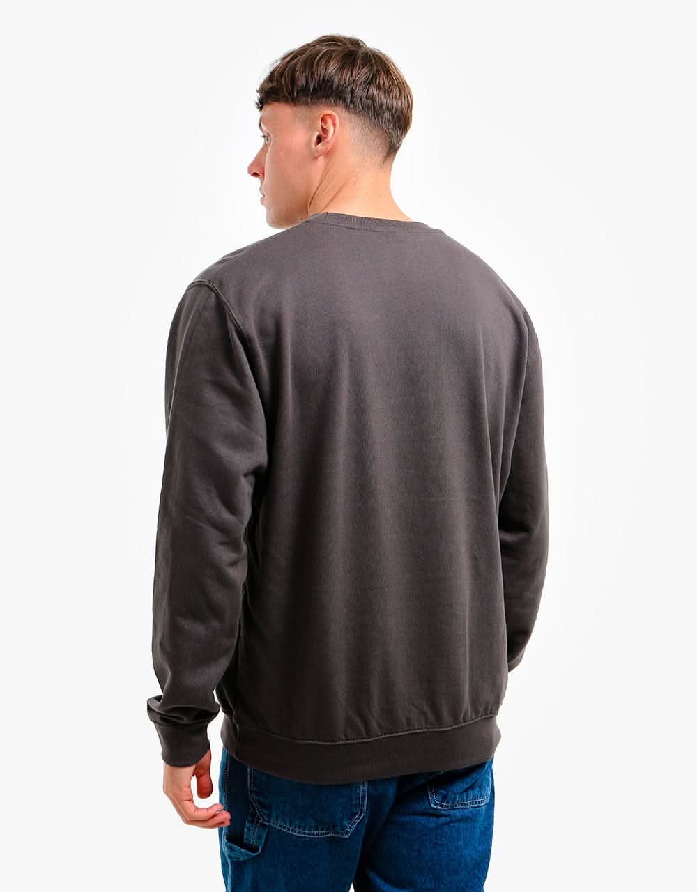 Route One The Devil To Pay Sweatshirt - Storm Grey