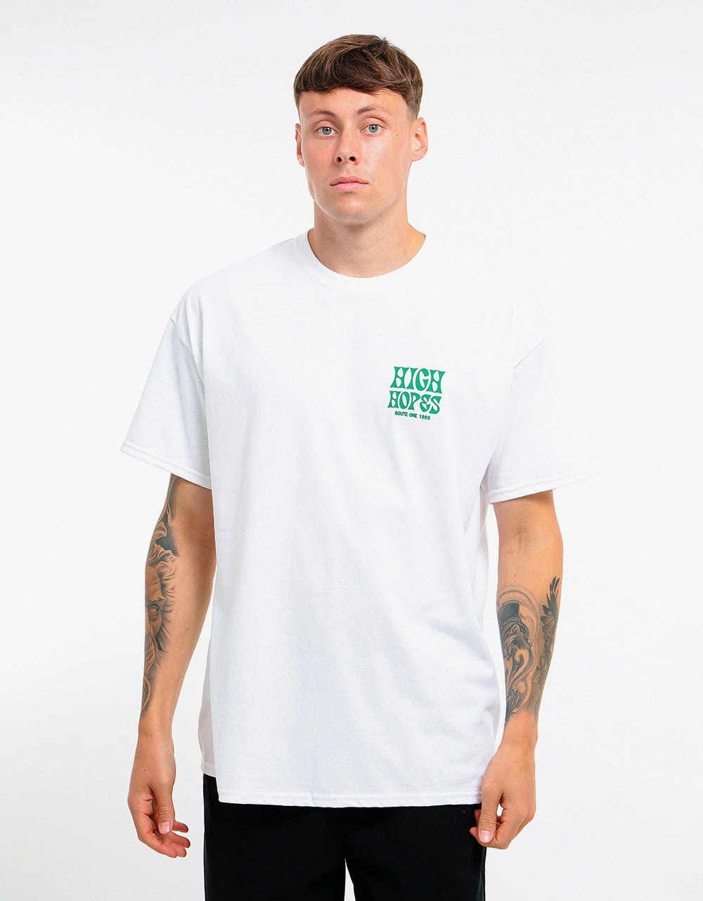 Route One High Hopes T-Shirt - White