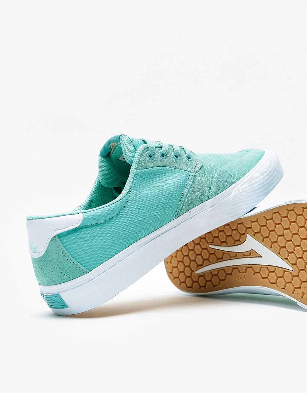 Lakai Riley 3 Skate Shoes - Fog Suede
