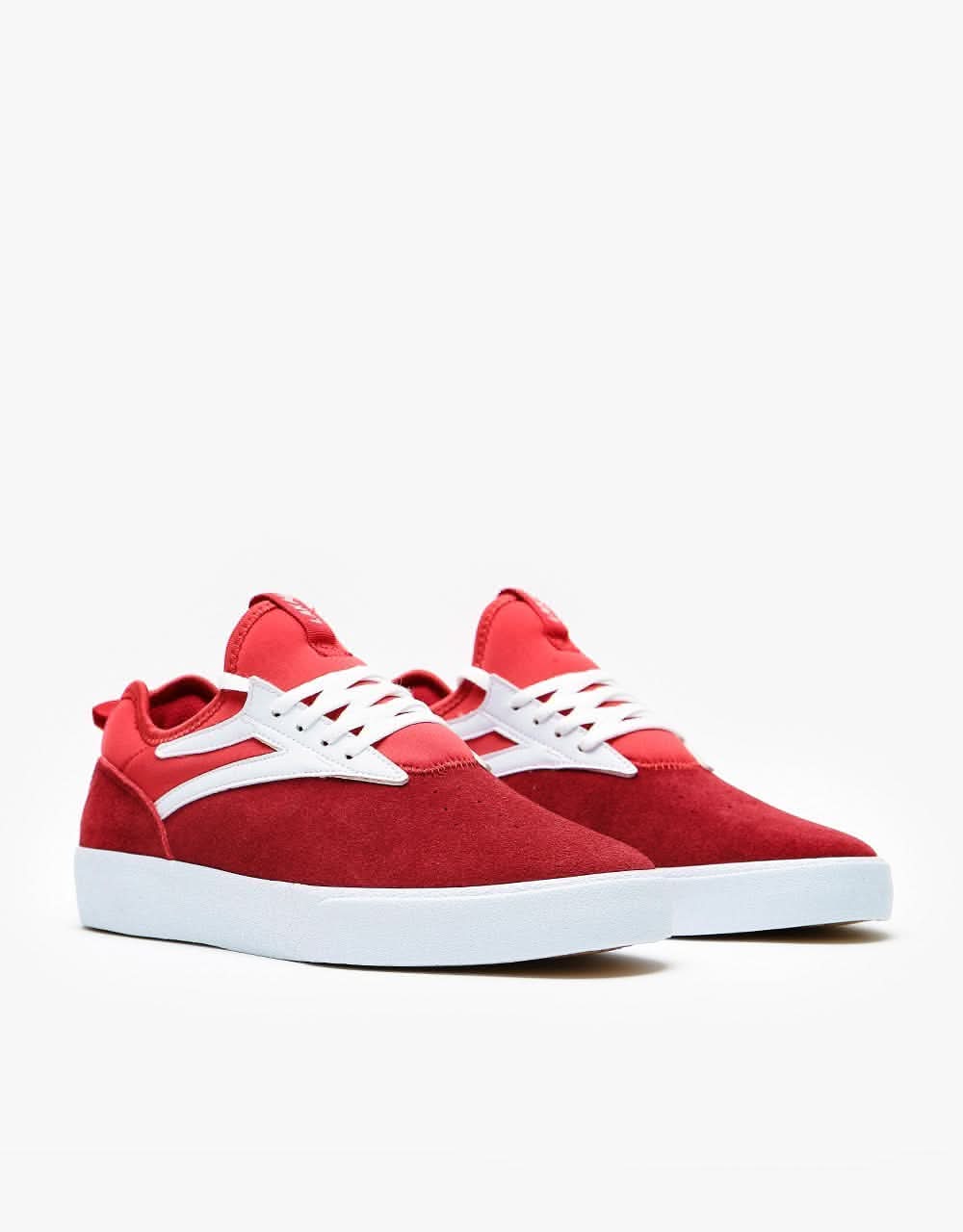 Lakai Dover Skate Shoes - Red Suede