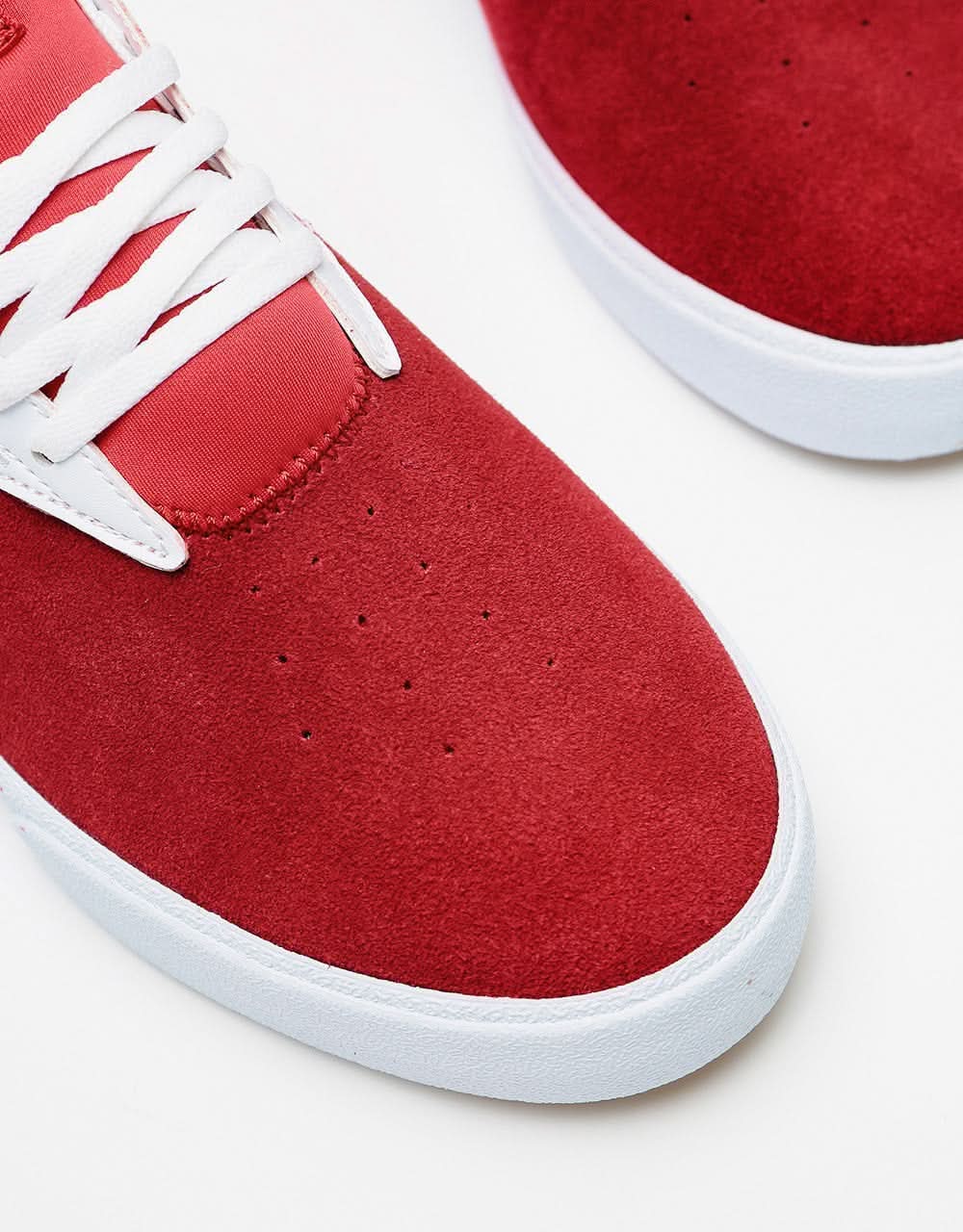 Lakai Dover Skate Shoes - Red Suede