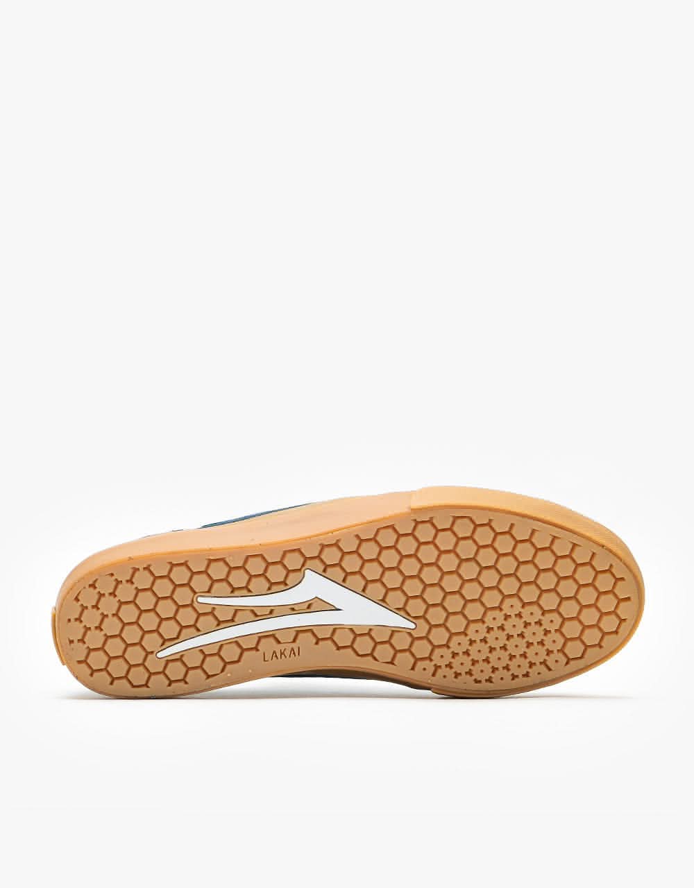 Lakai Flaco 2 Skate Shoes - Navy/Gum Suede