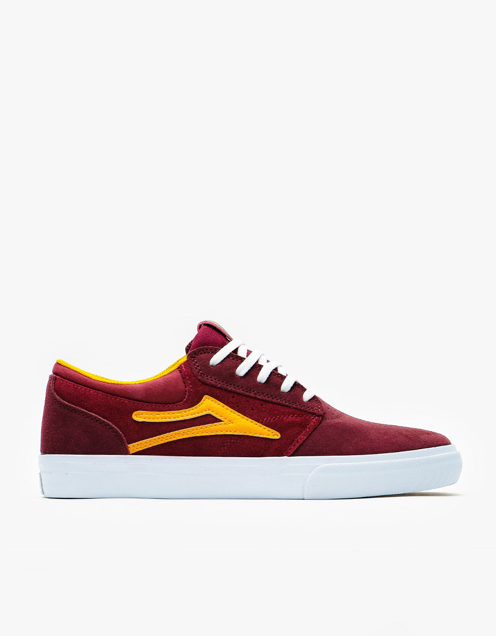 Lakai Griffin Skate Shoes - Burgundy/Cardinal Suede
