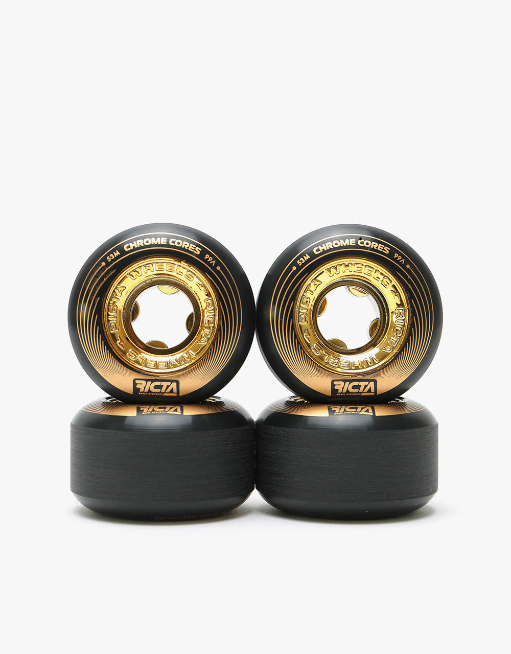 Ricta Chrome Core 99a Skateboard Wheel - 53mm