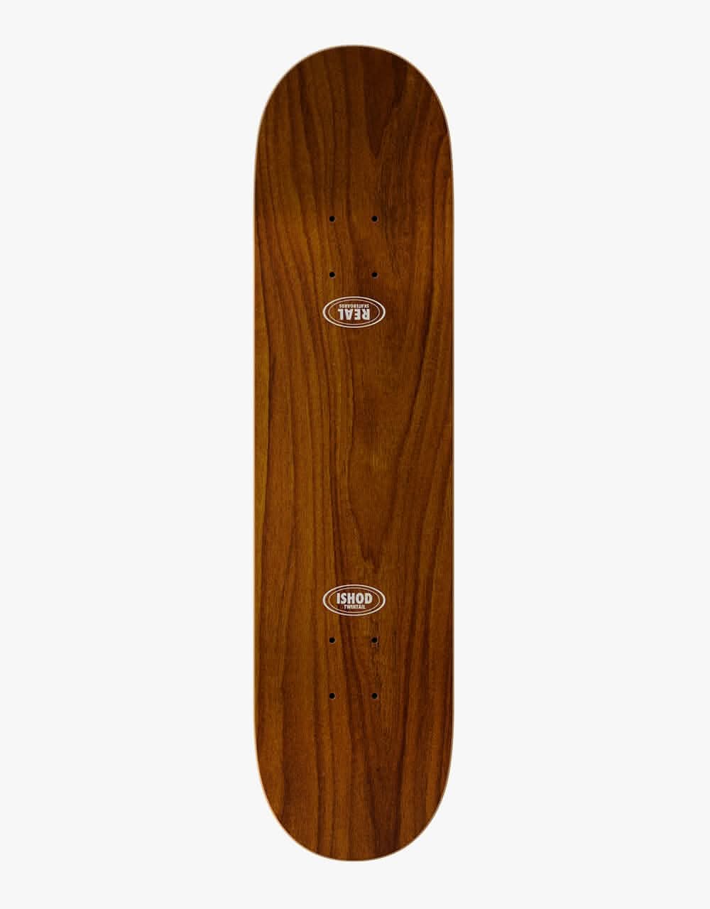 Real Ishod Customs Twin Tail Skateboard Deck - 8.25"
