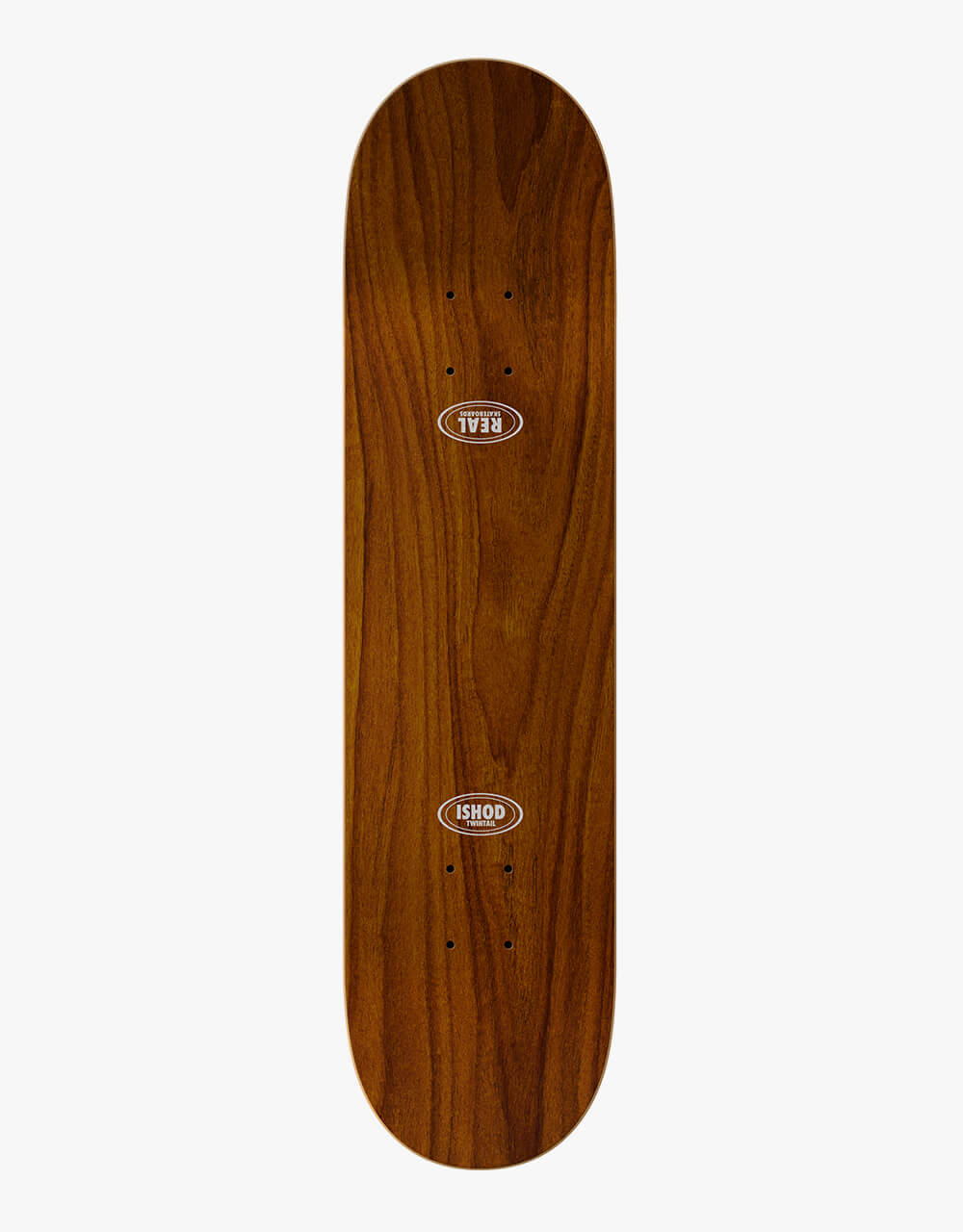 Real Ishod Customs Twin Tail Slick Skateboard Deck - 8.3"