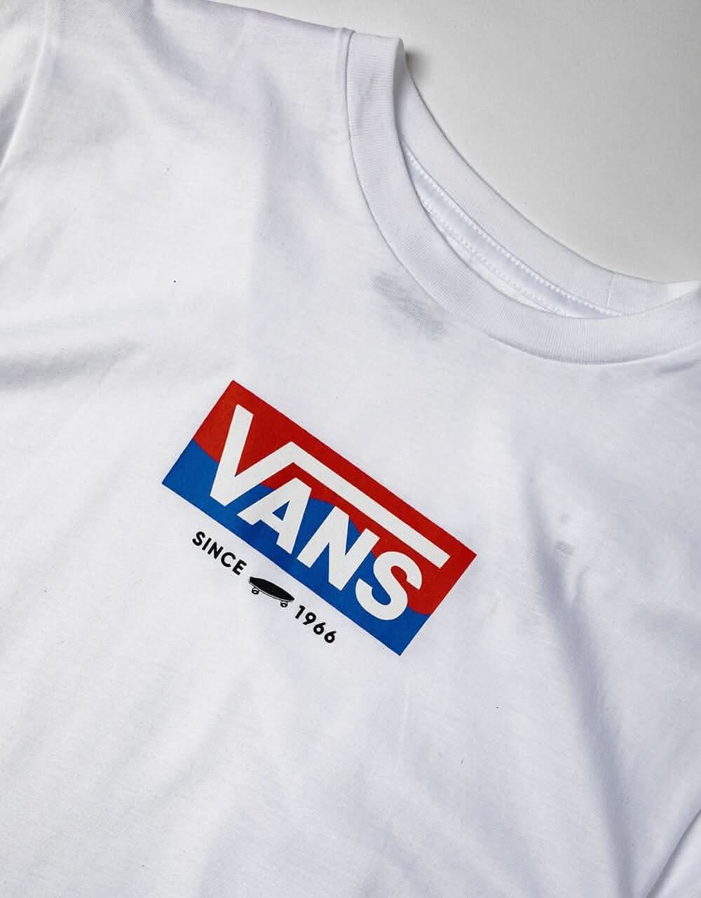 Vans Easy Logo Kids T-Shirt - White