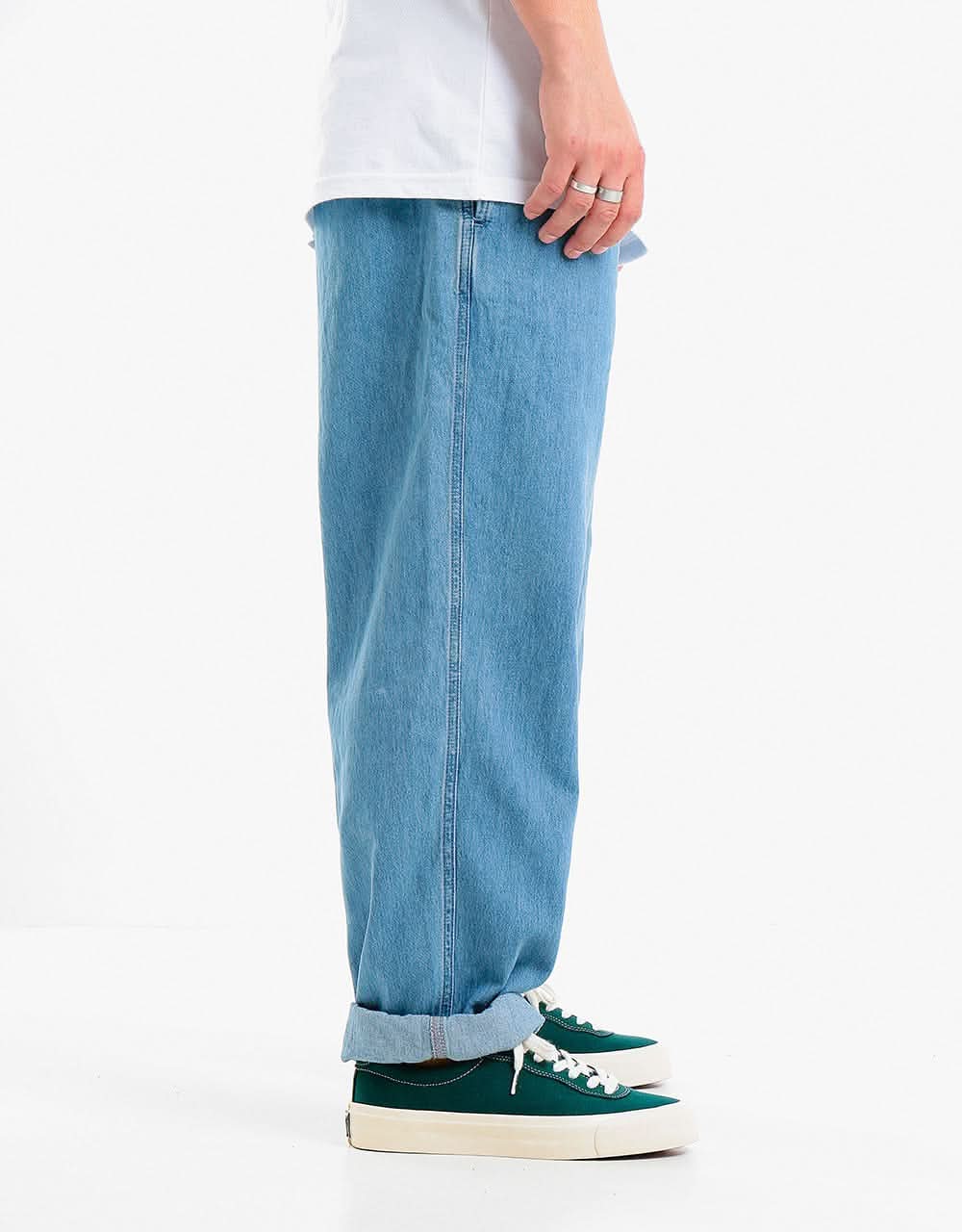 Route One Organic Denim Beach Pants Light Wash