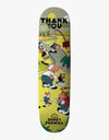 Thank You Pudwill Skate Oasis Skateboard Deck - 8.25"