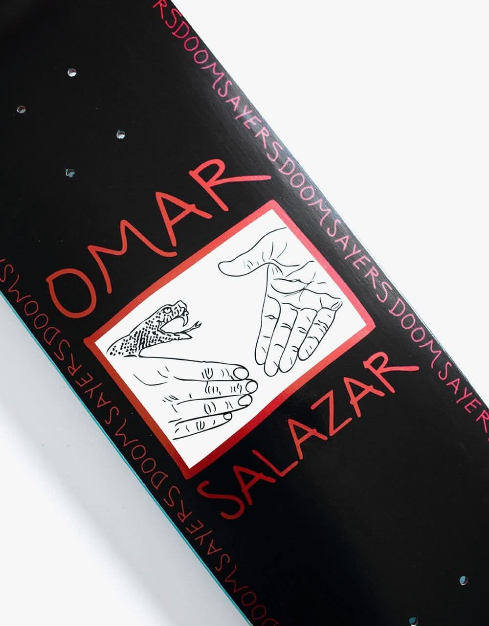 Doom Sayers Salazar Snake Shake Skateboard Deck - 8.4"