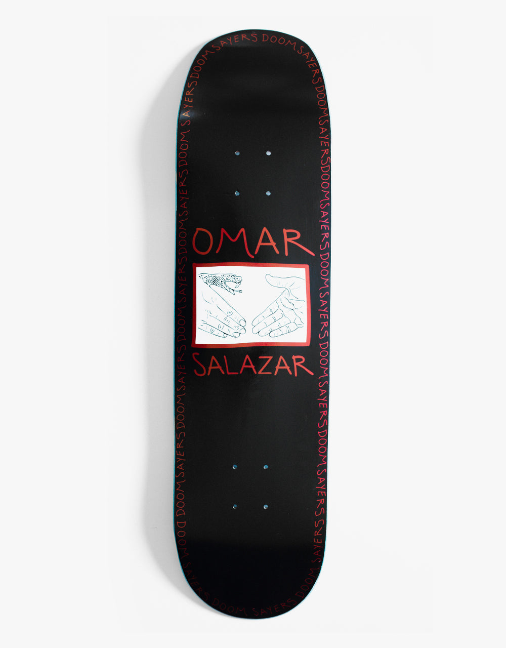 Doom Sayers Salazar Snake Shake Skateboard Deck - 8.4"