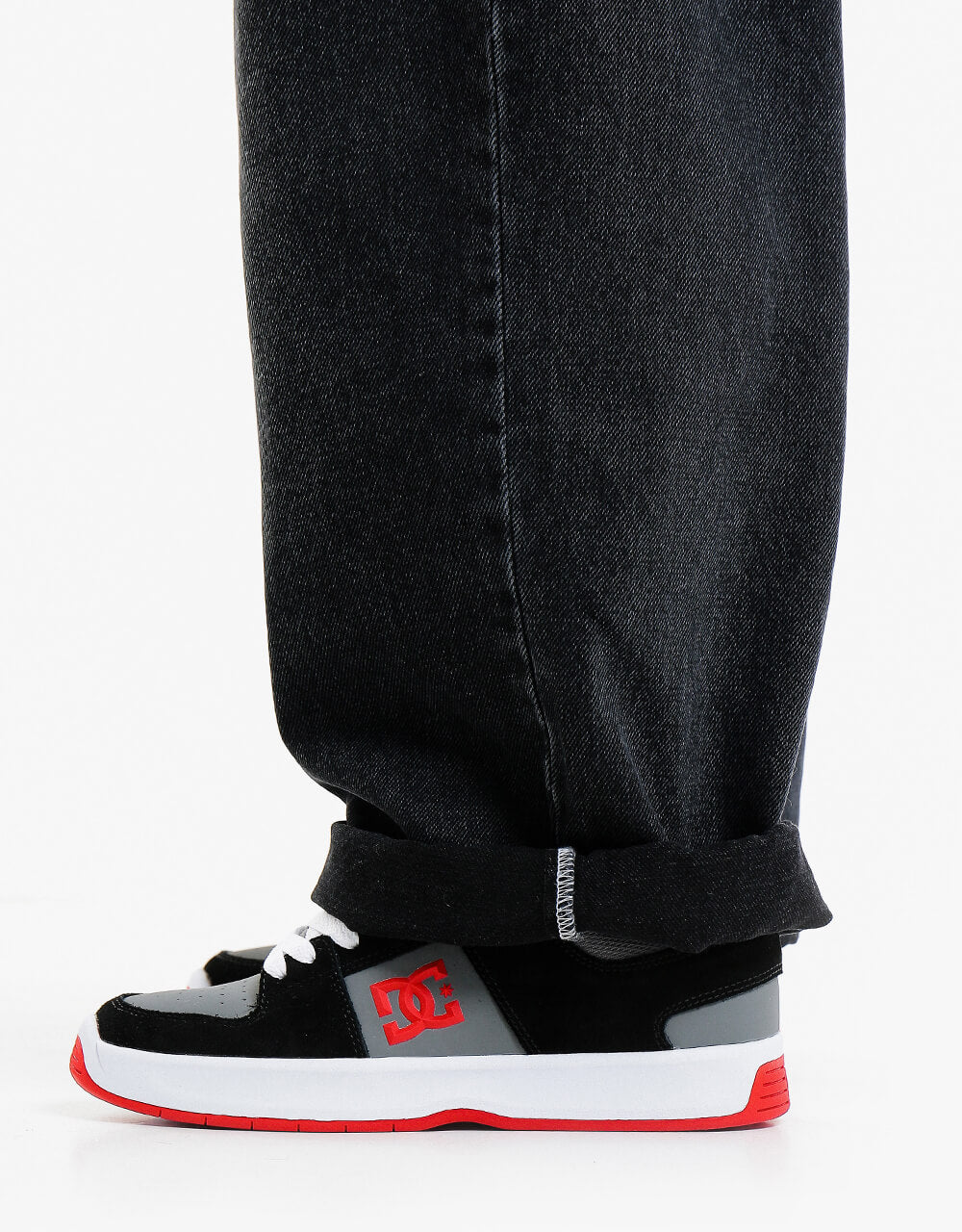 Route One Super Baggy XL Denim Jeans- Washed Black