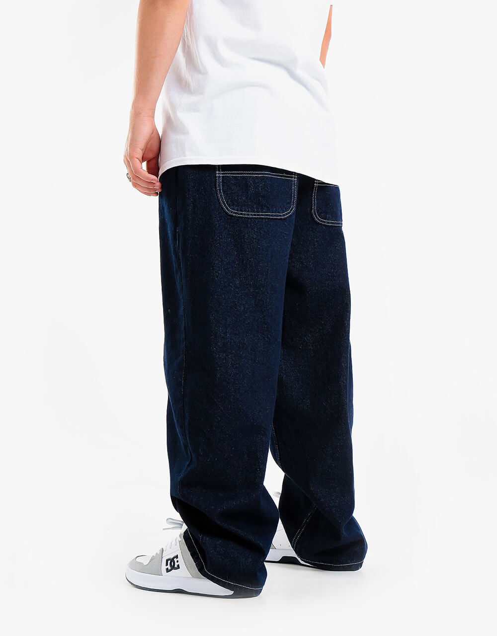 Route One Super Baggy XL Denim Jeans- Indigo