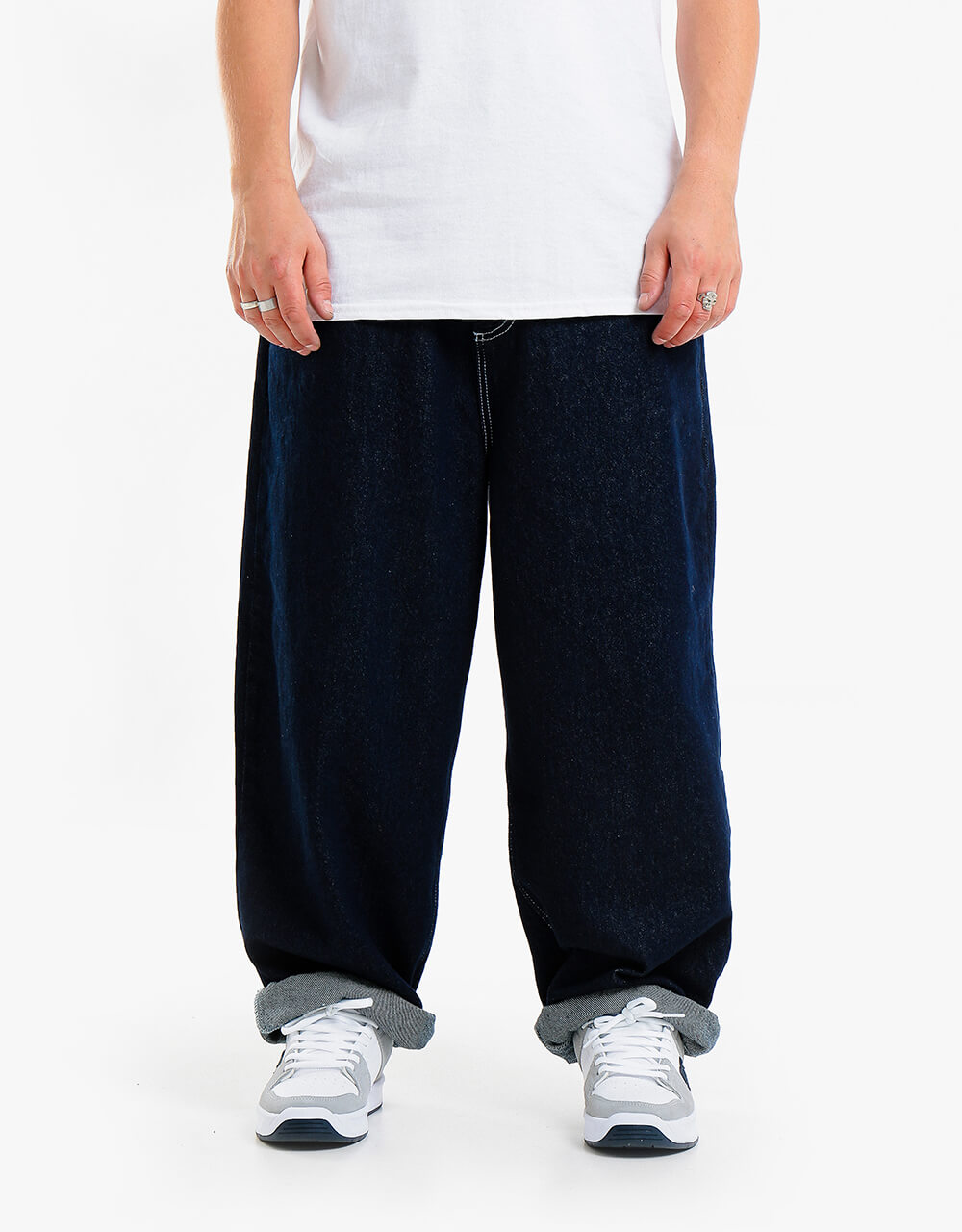 Route One Super Baggy XL Denim Jeans- Indigo