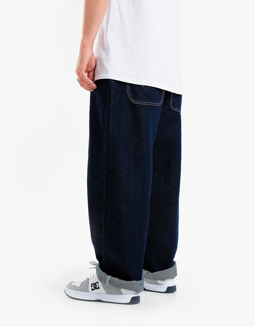 Route One Super Baggy XL Denim Jeans- Indigo