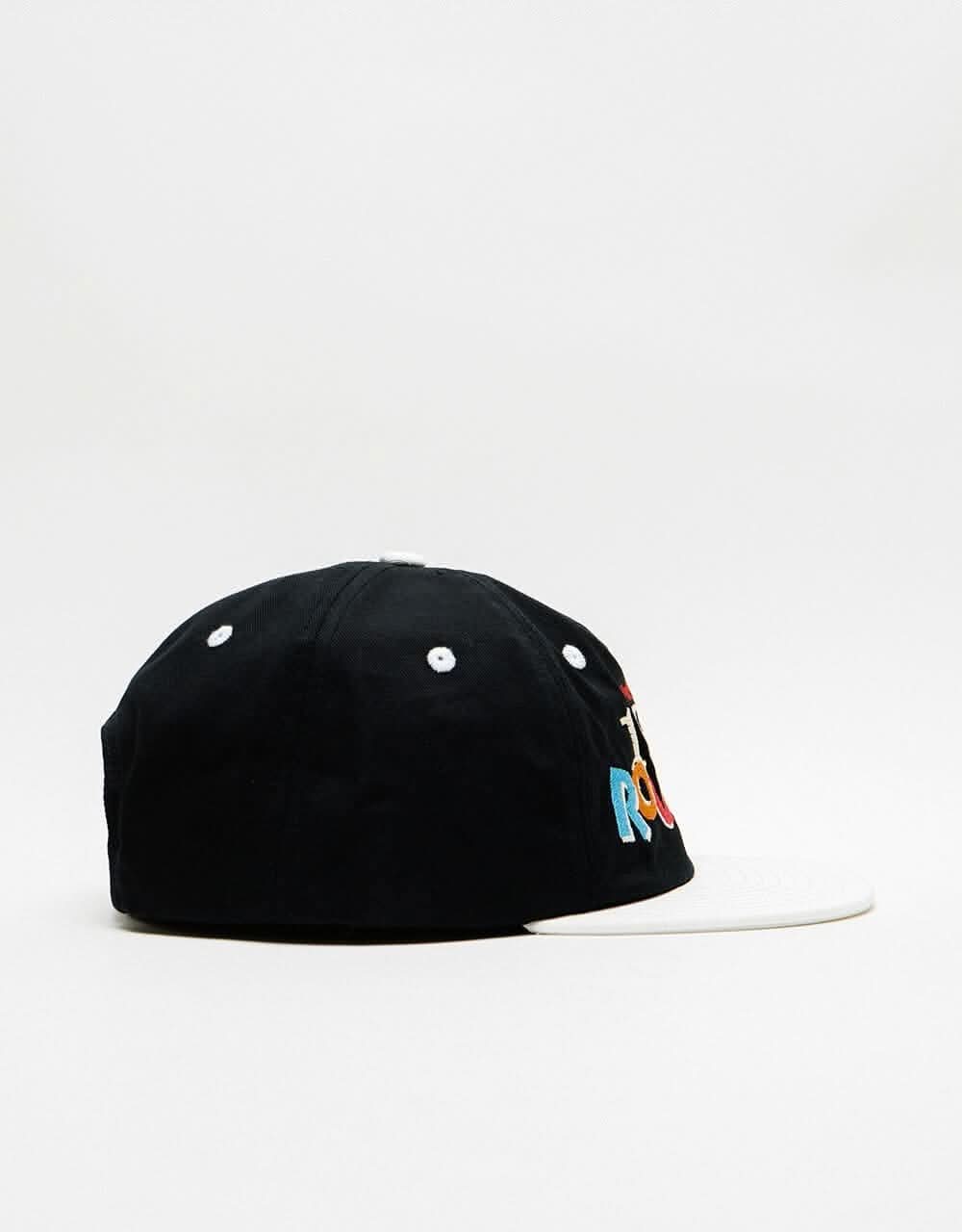 Route One Madness Snapback Cap - Black/Natural