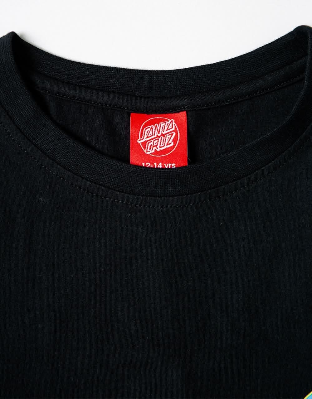 Santa Cruz Roskopp Frame Hand Kids T-Shirt - Black
