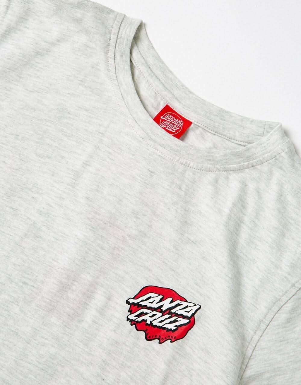 Santa Cruz Melting Dot Kids T-Shirt - Athletic Heather