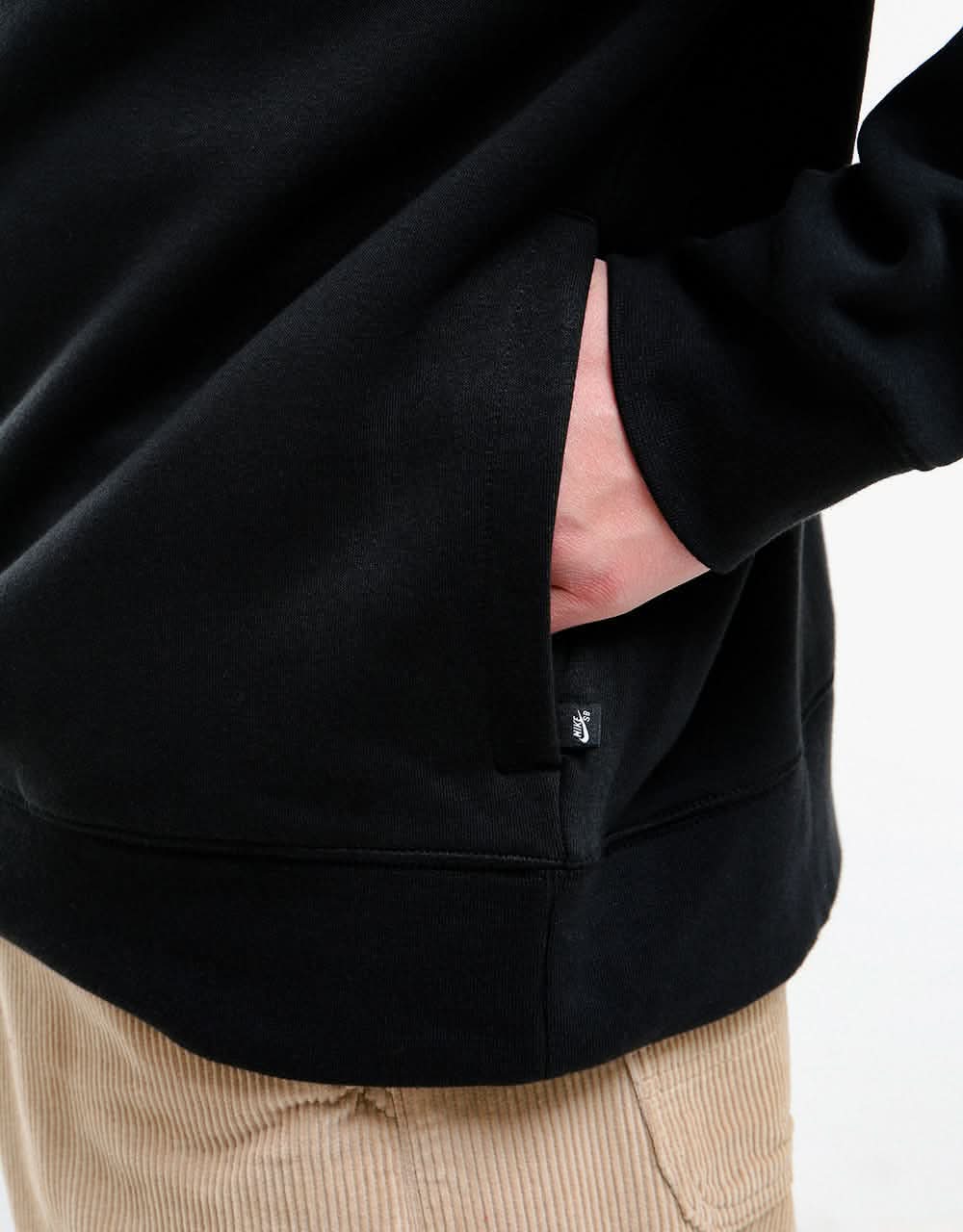Nike SB Graphic HZ Sweatshirt - Black/Gold