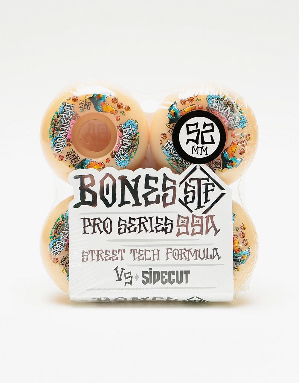 Bones Greenwood Decoupe V5 Sidecuts STF 99a Skateboard Wheel
