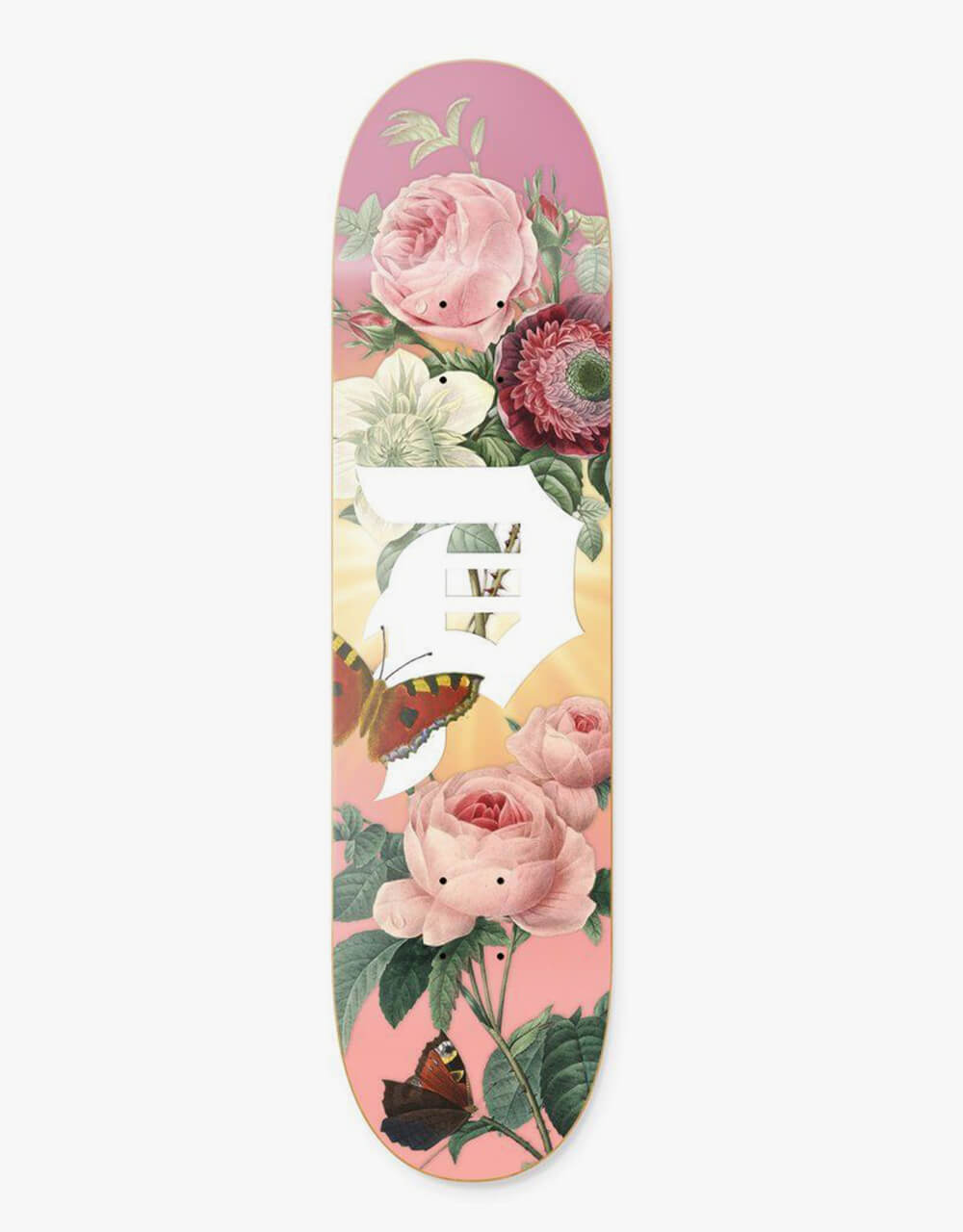 Primitive Dirty P Vase Skateboard Deck - 8.25"