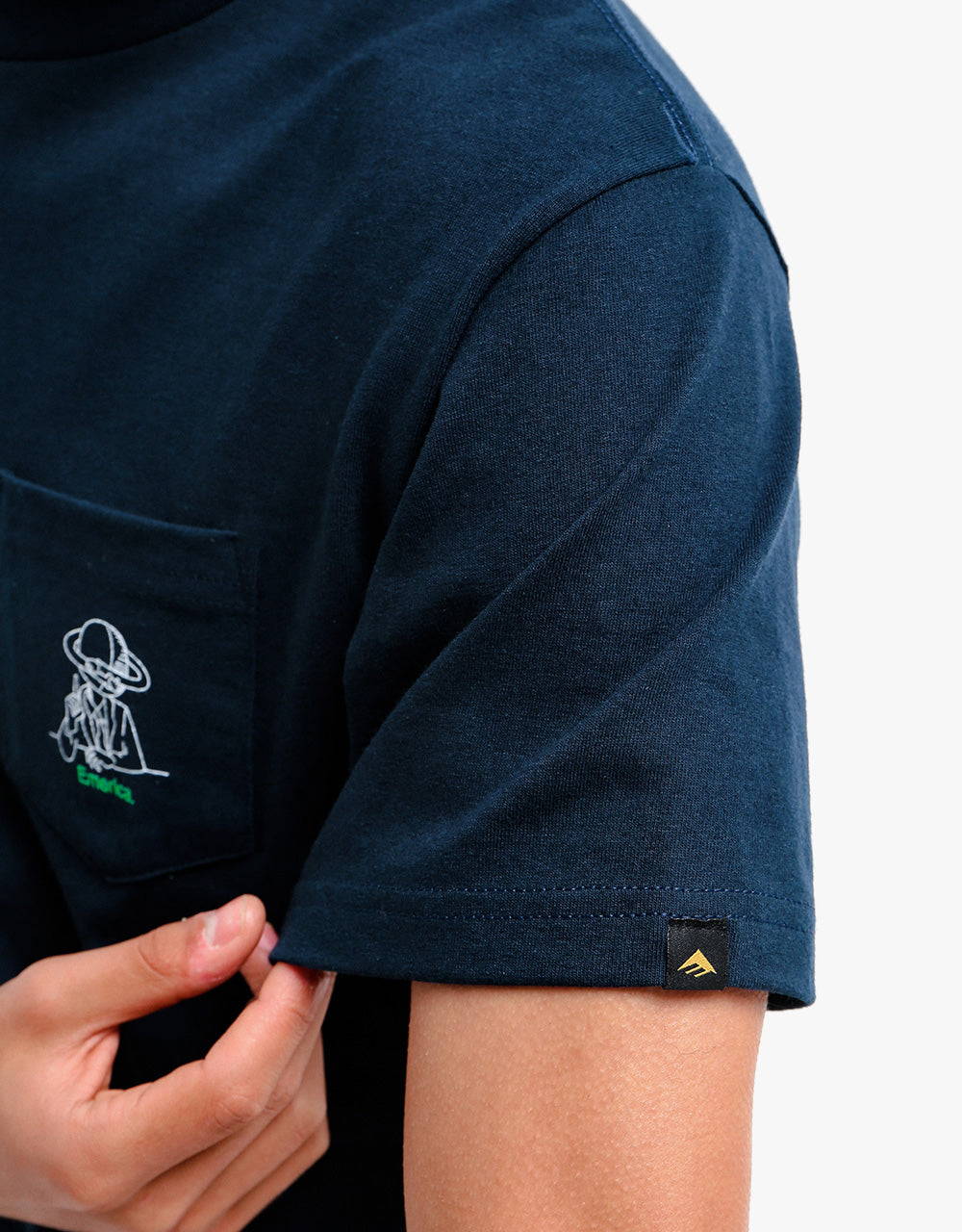 Emerica Spanky Pocket T-Shirt - Navy