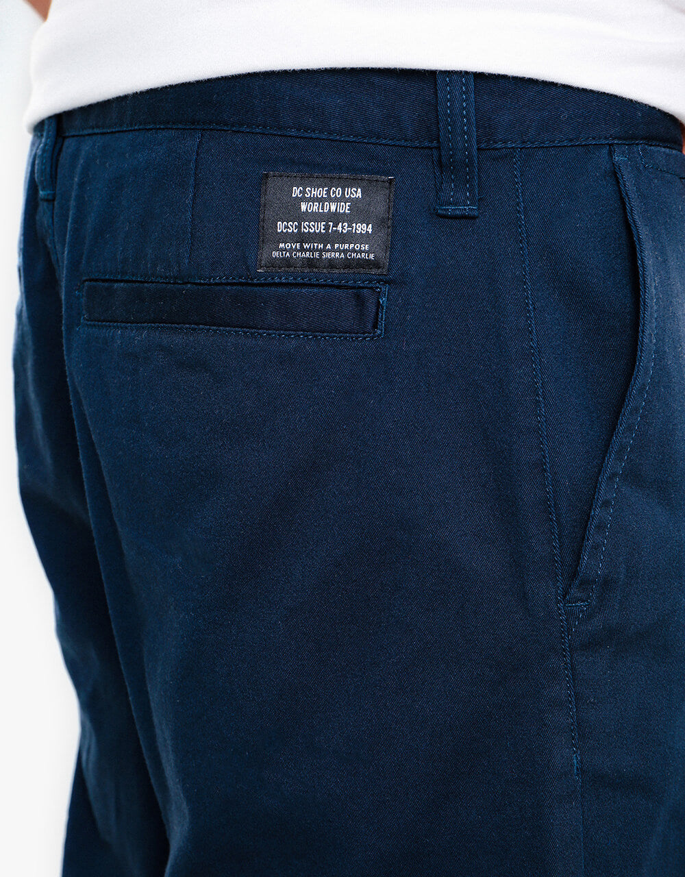 DC Worker 20.5" Chino Shorts - Black Iris