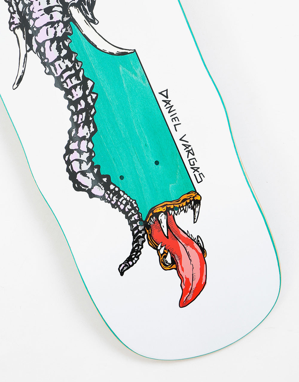 Welcome Vargas Tusk on Effigy Skateboard Deck - 8.8"