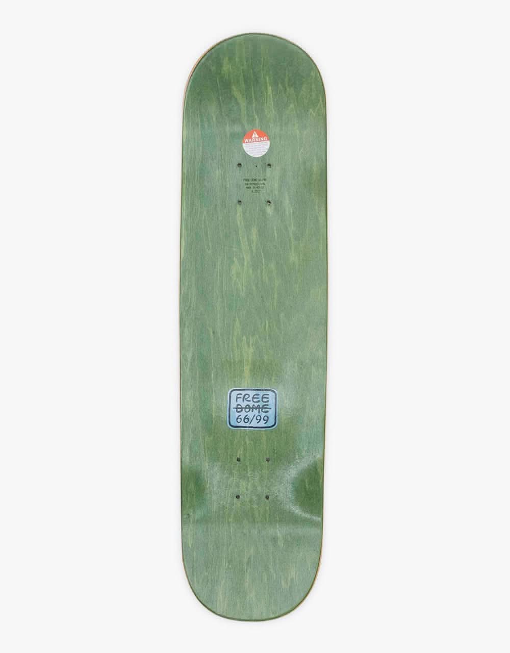 Free Dome Wild Life 'Shovelhead' Skateboard Deck - 8.25"