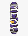 Meow Logo Skateboard Deck - 7.25"