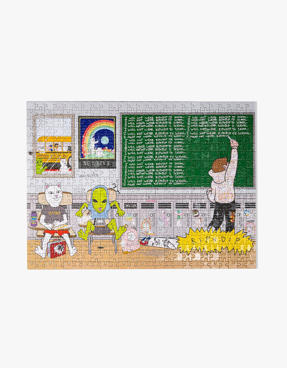 RIPNDIP Stay In School 500 Piece Puzzle - Multi