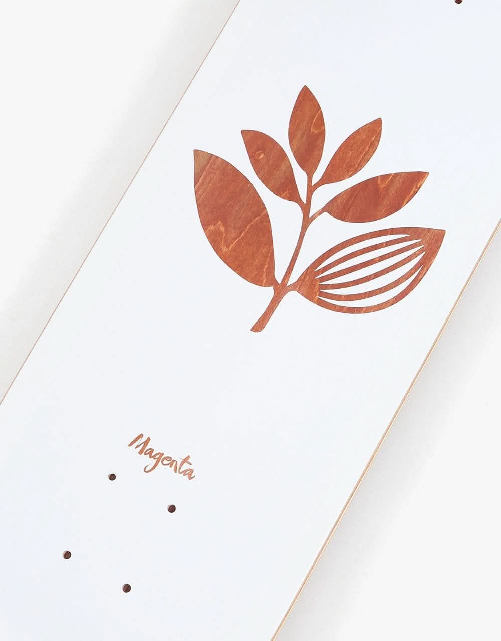 Magenta Plant Team Skateboard Deck - 8.5"