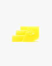 Magenta Stair Grinder Wax Block - Yellow