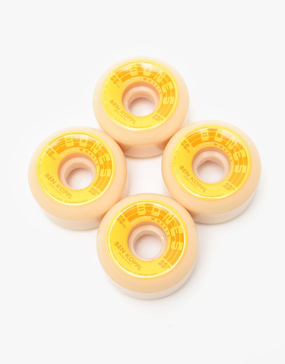 Bones Koppl Rollersurfer V6 Wide-Cut STF 99a Skateboard Wheel - 56mm