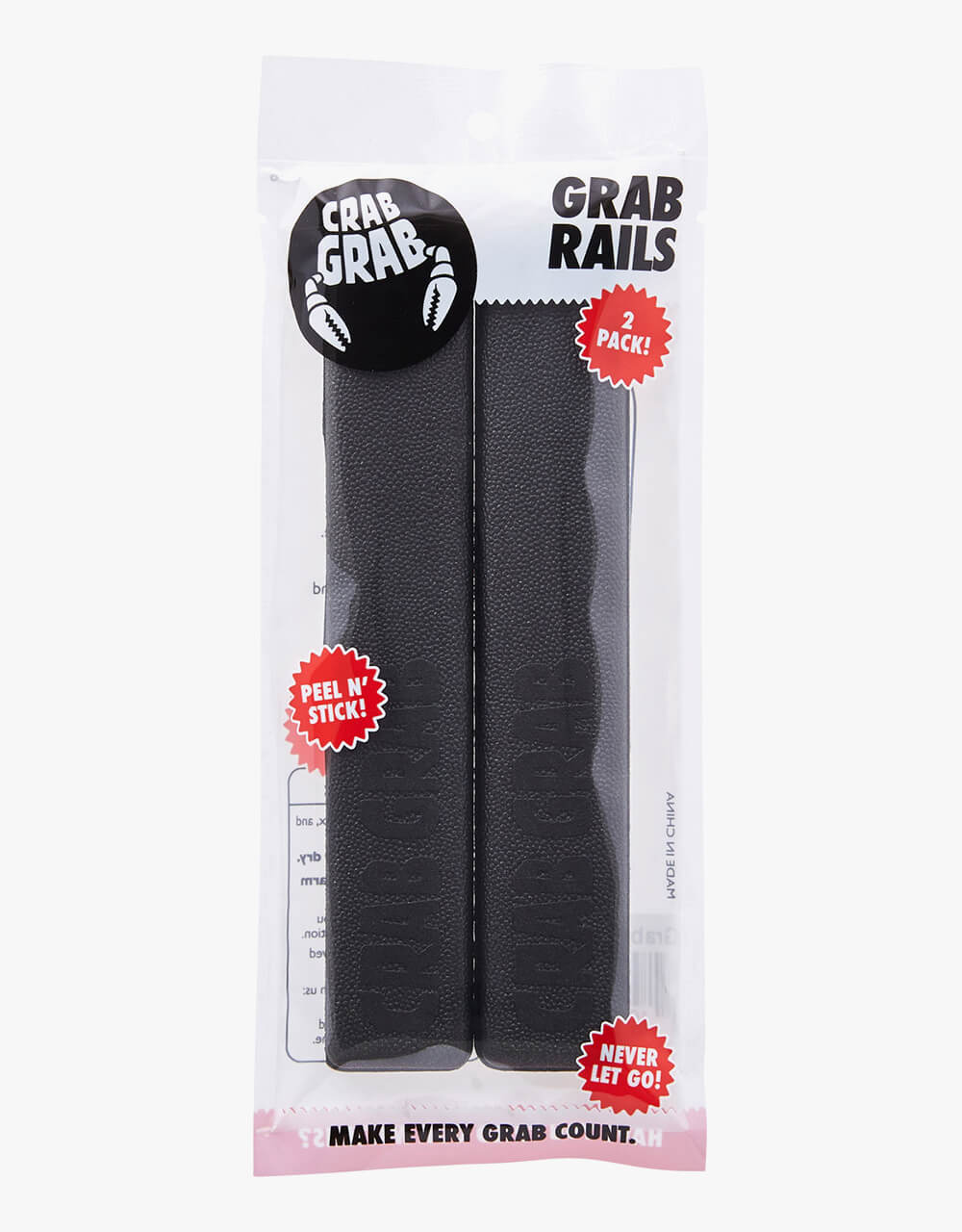 Crab Grab 'Grab' Snowboard Rails - Black