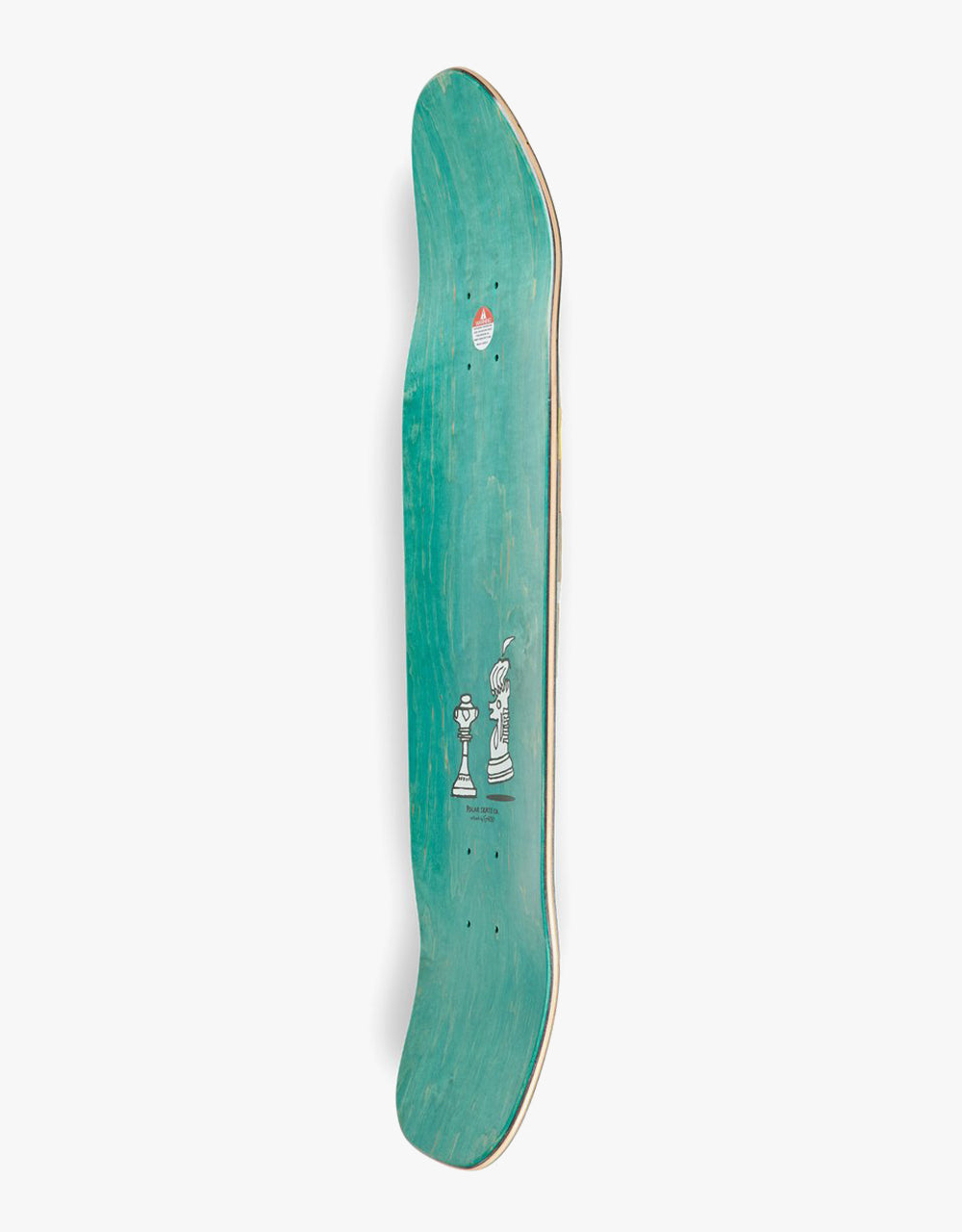 Polar Brady Checkmate Skateboard Deck - DANE 1 Jr. Shape 8.65"