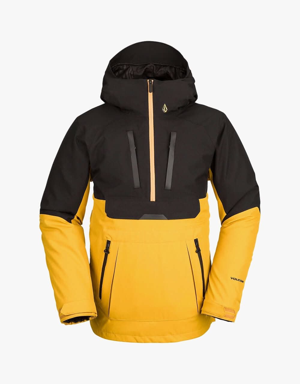 Volcom Brighton Pullover Snowboard Jacket - Resin Gold