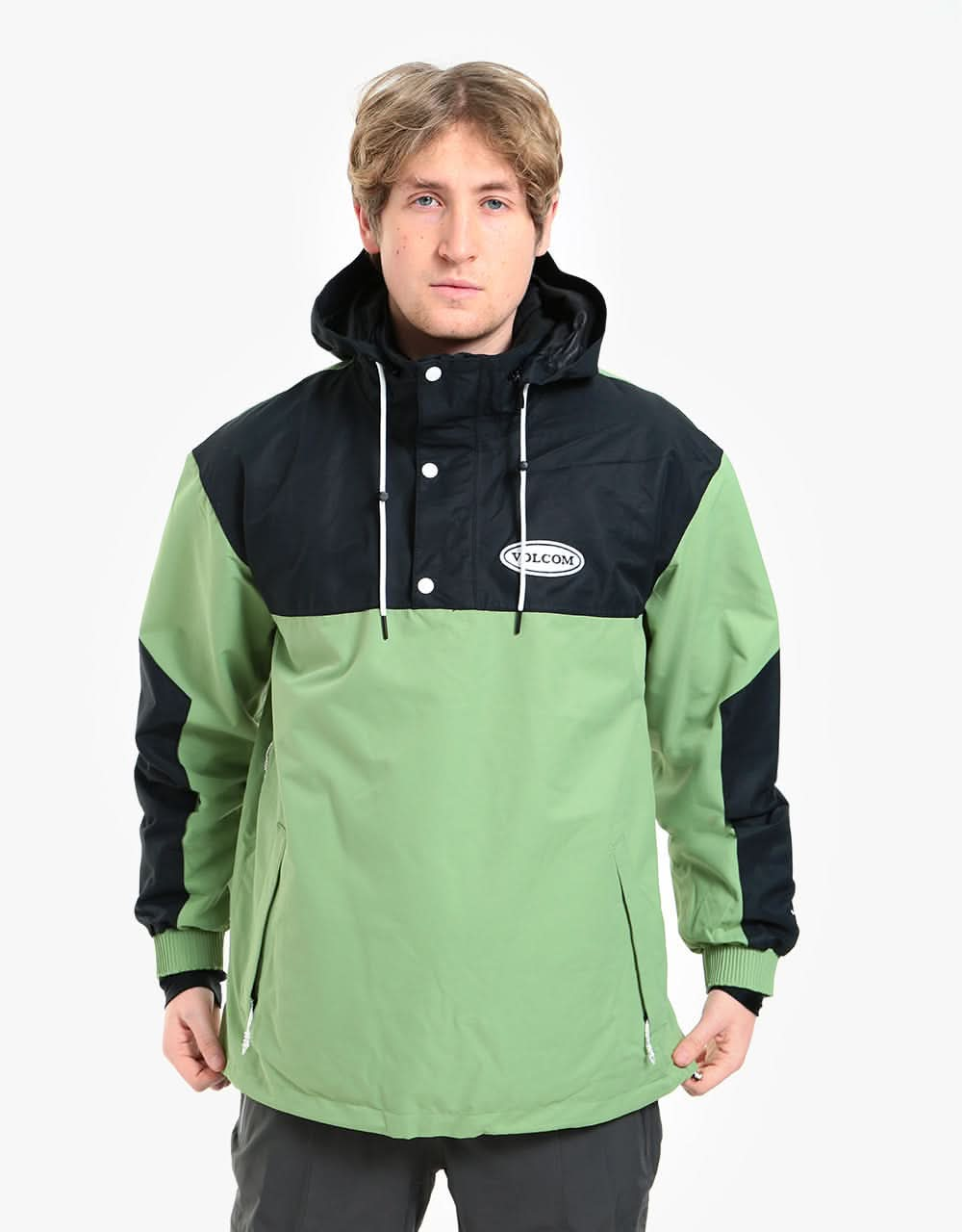 Volcom Longo Pullover Snowboard Jacket - Jade