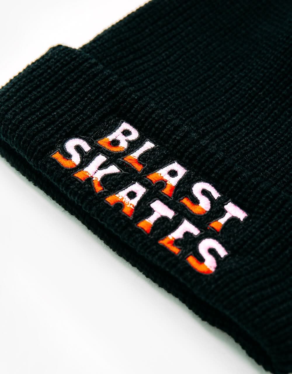 Blast Pau Mascot Embroidered Beanie - Black