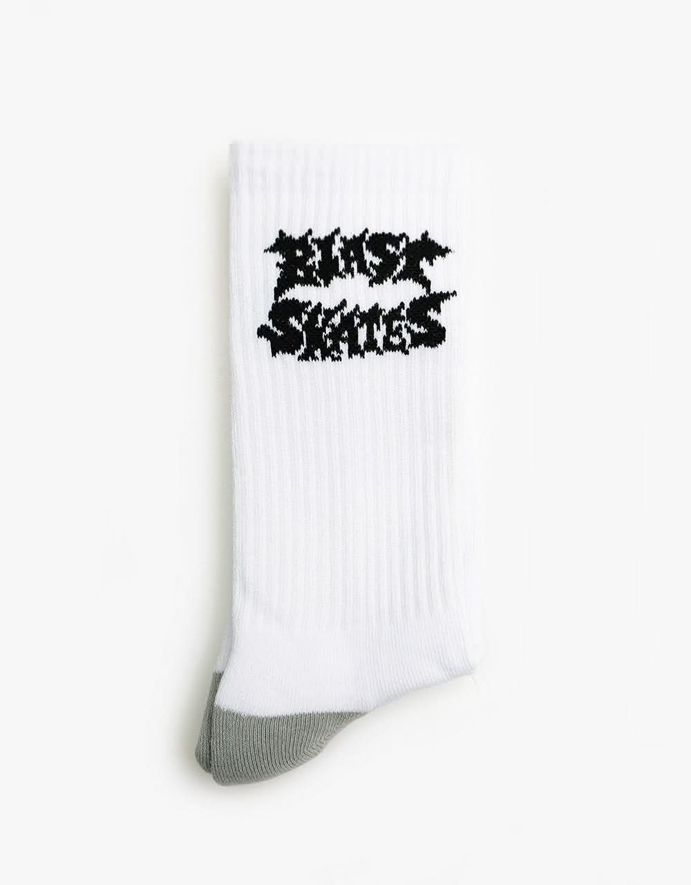 Blast Z.Taylor Gnar Zone Socks - White (w/Sticker)
